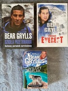Bear Grylls trzy książki, szkoła przetrwania