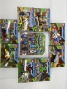 Klocki my world minecraft figurki