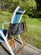 Czarna listonoszka VALENTINA skóra nowa