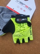 Rękawiczki rower dziecięce Verso SB-01-8801 E limonkowe r. 3XS