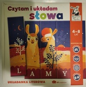 Czytam i układam słowa Lamy
