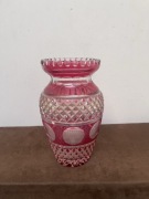 Masywny Wazon Kryształowy