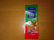 Alpen Gold Stollwerck czekolada z orzechami 2000 puste opakowanie