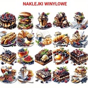 Naklejki naklejka winylowa na kubek smartfon wodoodporna  6x6 cm 