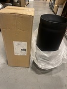 Rura 500mm/200mm z blachy czarnej