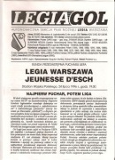 Program Legia Warszawa - Jeunesse D'esch 1996.07.24