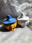 Gipsowy domek czarownicy do samodzielnego pomalowania + farbki