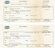 2003r, Bilet PKP + dopłata E/IC/EC Katowice/Idzikowice/Warszawa