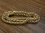 Śliczny złoty łańcuszek 45,5 cm CUDO 