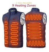 PODGRZEWANA KAMIZELKA USB Rozmiar XL