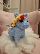 Rainbow dash na szydełku