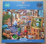 Puzzle Gibsons 1000 - A Work of Art - 2018 - IDEALNY/NOWY