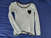 Siateczkowy sweter r. M