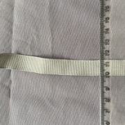 Wstążka tasiemka rypsowa ciemne srebro dekoracyjna ozdobna 15 mm 5m