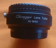 Zhongyi Mitakon Lens Turbo adapter Mark do obiektywu Canon  AI A1- m43