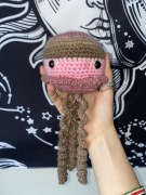 Maskotka Pluszak meduza Amigurumi Handmade