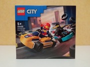 LEGO City 60400 – Gokarty i Kierowcy Wyścigowi
