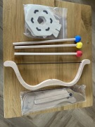 Drewniany zestaw łuczniczy REDKNOT – łuk + strzały + tarcze 