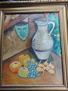 Dzban z maska, martwa natura