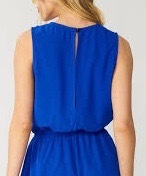 H&M Elegancka Niebieska sukienka z podwójną spódnicą rozmiar 38 40 M L