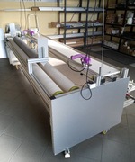 Nawijarka/Przewijarka tkanin z rozcinaniem brzegów 