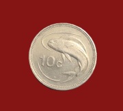 Moneta 10 centów 1995, Malta
