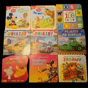 Zestaw książeczek dla maluchów – 10 sztuk