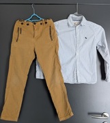 Zestaw koszula i spodnie chłopięce wizytowe r. 128-134 Zara, HM