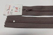 Zamek spiralny spirala 17cm brudny fiolet