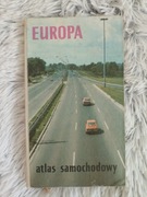 Europa atlas samochodowy 1987