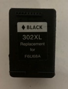 HP WKŁAD TUSZ GŁOWICA 302XL BLACK ZAMIENNIK PUSTY 