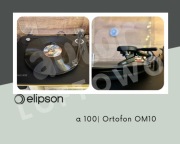 Gramofon elipson alpha 100 + ortofon OM10