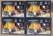 4 boxy Space Marine Combat Squad