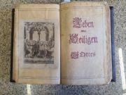 ŻYWOTY ŚWIĘTYCH--RĘCZNIE NAPISANE