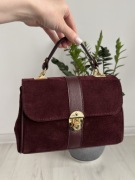 Torebka damska zamszowa