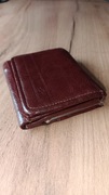Portfel damski/męski brązowy – praktyczny, funkcjonalny, vintage styl