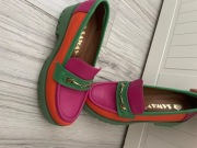 Mokasyny rainbow saway 39 kolorowe mokasyny loafersy sawat