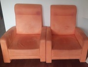 Fotele w kolorze pomarańczowym