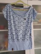Naketano S bluzka tshirt koszulka na lato ptaki 