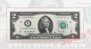 USA 2 dolary Thomas Jefferson ATLANTA Bank UNC FRN 2013