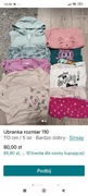 Ubranka rozmiar 110 
