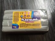 Plastelina ASTRA 1kg popielata