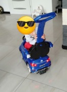 Jeździk MERCEDES AMG niebieski 