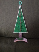 Choinka drewniana mech