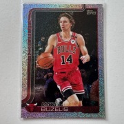 Karta NBA TOPPS FLAGSHIP - MATAS BUZELIS - CHICAGO BULLS - GLITTER HOLOFOIL