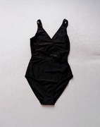 Czarny jednoczęściowy strój kąpielowy outhorn rozmiar xs