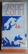 Mapa ZSRR z 1973 roku