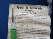 Aparat do haftowania z PRL