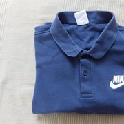 Koszulka bawełniana Polo Nike rozmiar L granatowa
