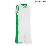 Givova Power komplet sportowy do koszykówki biały spodenki koszulka nowy L